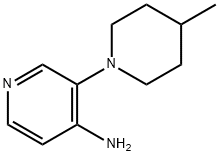 4-AMINO-3-(4-METHYLPIPERIDIN-1-YL)PYRIDINE Struktur