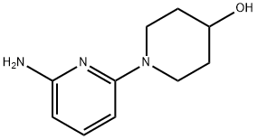 1-(6-AMINOPYRIDIN-2-YL)PIPERIDIN-4-OL Struktur