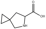 5-azaspiro[2.4]heptane-6-carboxylic acid Struktur