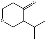 3-(propan-2-yl)oxan-4-one Struktur