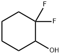 2,2-difluorocyclohexan-1-ol Struktur