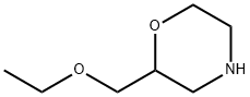 2-(ethoxymethyl)morpholine Struktur