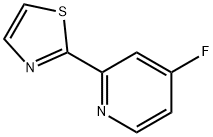 4-Fluoro-2-(thiazol-2-yl)pyridine Struktur