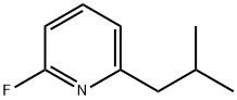 2-Fluoro-6-(iso-butyl)pyridine Struktur