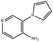 4-AMINO-3-(1H-PYRROL-1-YL)PYRIDINE Struktur