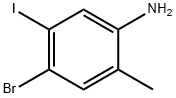 4-Bromo-5-iodo-2-methylaniline Struktur