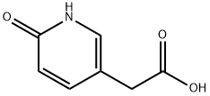 2-(6-oxo-1,6-dihydropyridin-3-yl)acetic acid Struktur