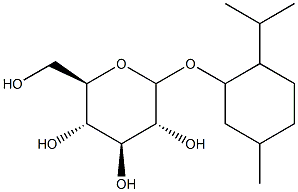 L-Menthylglucoside Struktur