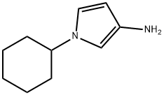 1-(Cyclohexyl)-1H-pyrrol-3-amine Struktur