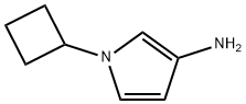 1-(Cyclobutyl)-1H-pyrrol-3-amine Struktur