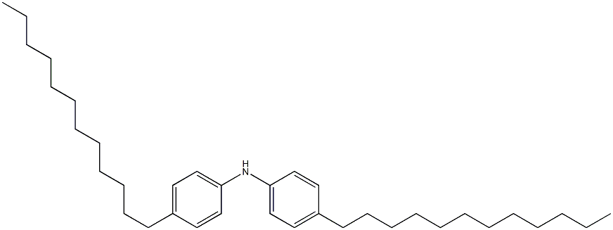 Bis(4-dodecylphenyl)amine Struktur