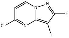 5-chloro-2-fluoro-3-iodopyrazolo[1,5-a]pyrimidine Struktur