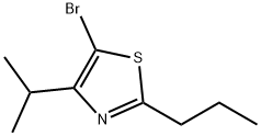 5-Bromo-4-(iso-propyl)-2-(n-propyl)thiazole Struktur