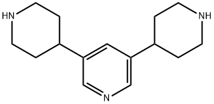 3,5-DI(PIPERIDIN-4-YL)PYRIDINE Struktur