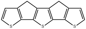 thieno[2',3':3,4]cyclopenta[1,2-d]thieno[3',2':4,5]cyclopenta[1,2-b]thiophene, 4,5-dihydro Struktur