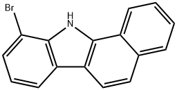 11H-Benzo[a]carbazole, 10-bromo- Struktur