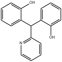 2,2'-(Pyridin-2-ylmethylene)diphenol Struktur