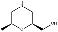 ((2S,6S)-6-methylmorpholin-2-yl)methanol Struktur