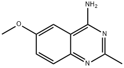 6-methoxy-2-methylquinazolin-4-amine Struktur