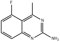 5-fluoro-4-methylquinazolin-2-amine Struktur