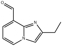 2-ethylimidazo[1,2-a]pyridine-8-carbaldehyde Struktur