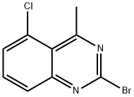 2-bromo-5-chloro-4-methylquinazoline Struktur