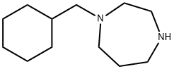 1-(cyclohexylmethyl)-1,4-diazepane Struktur