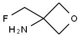 3-(fluoromethyl)oxetan-3-amine Struktur