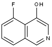 5-fluoroisoquinolin-4-ol Struktur