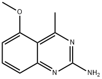 5-methoxy-4-methylquinazolin-2-amine Struktur