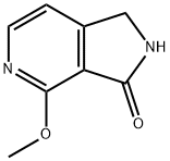 4-methoxy-1H-pyrrolo[3,4-c]pyridin-3(2H)-one Struktur