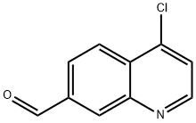 4-chloroquinoline-7-carbaldehyde Struktur