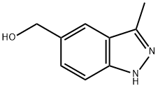 (3-methyl-1H-indazol-5-yl)methanol Struktur