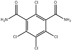 1,3-Benzenedicarboxamide, 2,4,5,6-tetrachloro- Struktur