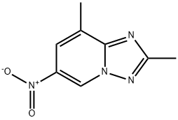 2,8-dimethyl-6-nitro-[1,2,4]triazolo[1,5-a]pyridine Struktur