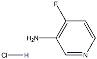 4-fluoropyridin-3-amine hydrochloride Struktur