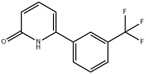 2-Hydroxy-6-(3-trifluoromethylphenyl)pyridine Struktur