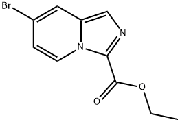 ethyl 7-bromoimidazo[1,5-a]pyridine-3-carboxylate Struktur