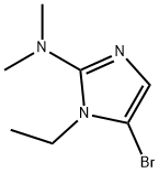 5-bromo-1-ethyl-N,N-dimethyl-1H-imidazol-2-amine Struktur