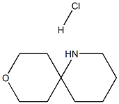 9-oxa-1-azaspiro[5.5]undecane hydrochloride Struktur