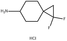 1,1-difluorospiro[2.5]octan-6-amine hydrochloride Struktur