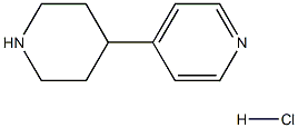 4-(Piperidin-4-yl)pyridine hydrochloride Struktur