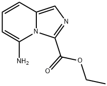 ethyl 5-aminoimidazo[1,5-a]pyridine-3-carboxylate Struktur