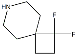 1,1-difluoro-7-azaspiro[3.5]nonane Struktur