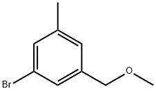 1-bromo-3-(methoxymethyl)-5-methylbenzene Struktur