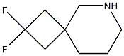 2,2-difluoro-6-azaspiro[3.5]nonane Struktur