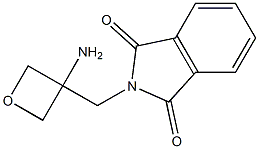 2-((3-aminooxetan-3-yl)methyl)isoindoline-1,3-dione Struktur