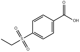 4-(ethylsulfonyl)benzoic acid Struktur