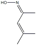 4-Methyl-3-penten-2-one oxime Struktur