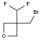 3-(bromomethyl)-3-(difluoromethyl)oxetane Struktur